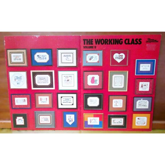 Three Needles Cross Stitch Patterns The Working Class 24 Designs Careers 1982 - Picture 4 of 4